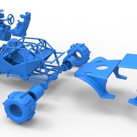 Sand dragster 4x4 Scale 1:25 - Thumbnail 25