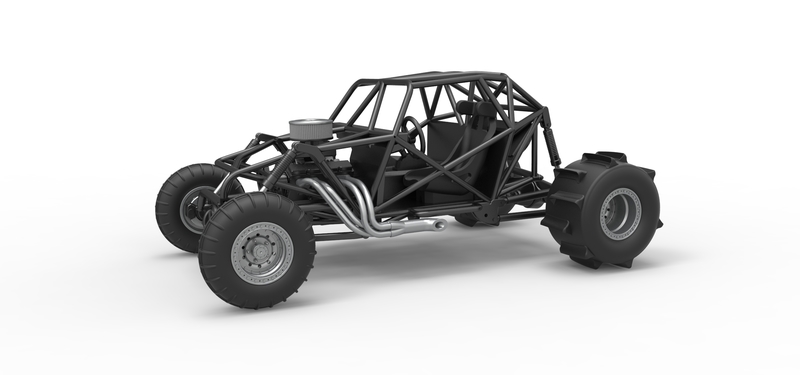 Sand dragster 4x4 Base Scale 1:25