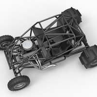 Sand dragster 4x4 Base Scale 1:25 - Thumbnail 4