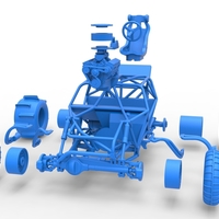 Sand dragster 4x4 Base Scale 1:25 - Thumbnail 23