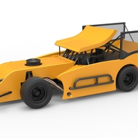 Outlaw Figure 8 Modified stock car Version 2 Scale 1:25 - Thumbnail 1