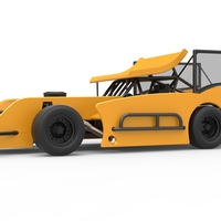 Outlaw Figure 8 Modified stock car Version 2 Scale 1:25 - Thumbnail 2