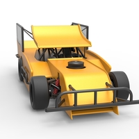 Outlaw Figure 8 Modified stock car Version 2 Scale 1:25 - Thumbnail 22