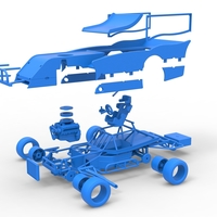 Outlaw Figure 8 Modified stock car Version 2 Scale 1:25 - Thumbnail 23