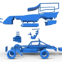 Outlaw Figure 8 Modified stock car Version 2 Scale 1:25 - Thumbnail 24