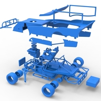 Outlaw Figure 8 Modified stock car Version 2 Scale 1:25 - Thumbnail 25