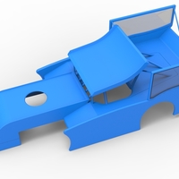 Shell of Outlaw Figure 8 Modified stock car Version 2 Scale 1:25 - Thumbnail 2