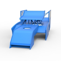 Shell of Outlaw Figure 8 Modified stock car Version 2 Scale 1:25 - Thumbnail 4