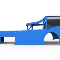 Shell of Outlaw Figure 8 Modified stock car Version 2 Scale 1:25 - Thumbnail 7