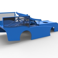 Shell of Outlaw Figure 8 Modified stock car Version 2 Scale 1:25 - Thumbnail 15