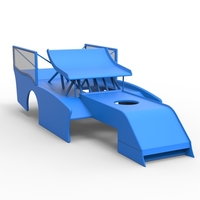 Shell of Outlaw Figure 8 Modified stock car Version 2 Scale 1:25 - Thumbnail 19