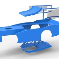 Shell of Outlaw Figure 8 Modified stock car Version 2 Scale 1:25 - Thumbnail 20