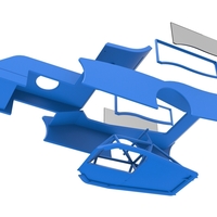 Shell of Outlaw Figure 8 Modified stock car Version 2 Scale 1:25 - Thumbnail 21