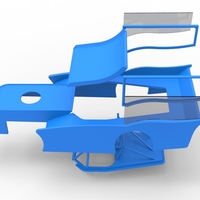 Shell of Outlaw Figure 8 Modified stock car Version 2 Scale 1:25 - Thumbnail 24