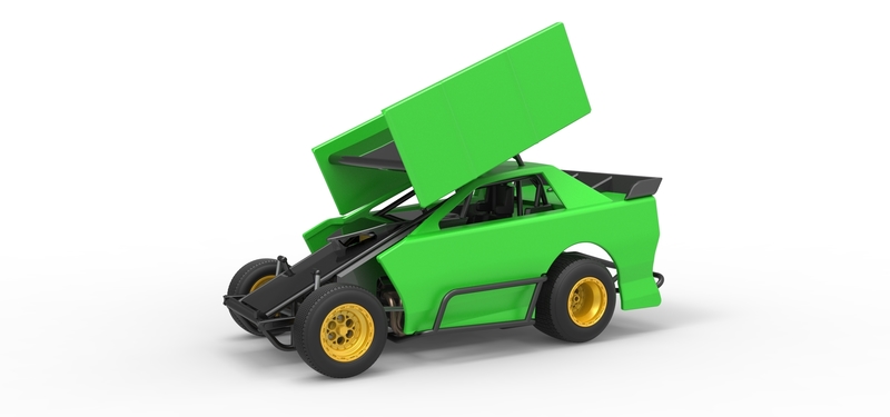 New Zealand Modified Stock car Version 2 Scale 1:25