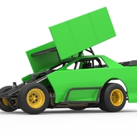 New Zealand Modified Stock car Version 2 Scale 1:25 - Thumbnail 2