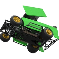 New Zealand Modified Stock car Version 2 Scale 1:25 - Thumbnail 3