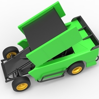 New Zealand Modified Stock car Version 2 Scale 1:25 - Thumbnail 4