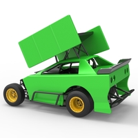 New Zealand Modified Stock car Version 2 Scale 1:25 - Thumbnail 11