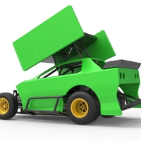 New Zealand Modified Stock car Version 2 Scale 1:25 - Thumbnail 12