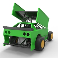 New Zealand Modified Stock car Version 2 Scale 1:25 - Thumbnail 15