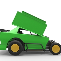 New Zealand Modified Stock car Version 2 Scale 1:25 - Thumbnail 19