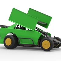 New Zealand Modified Stock car Version 2 Scale 1:25 - Thumbnail 22