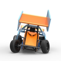 New Zealand Modified Stock car while turning V2 Scale 1:25 - Thumbnail 5