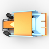 New Zealand Modified Stock car while turning V2 Scale 1:25 - Thumbnail 8