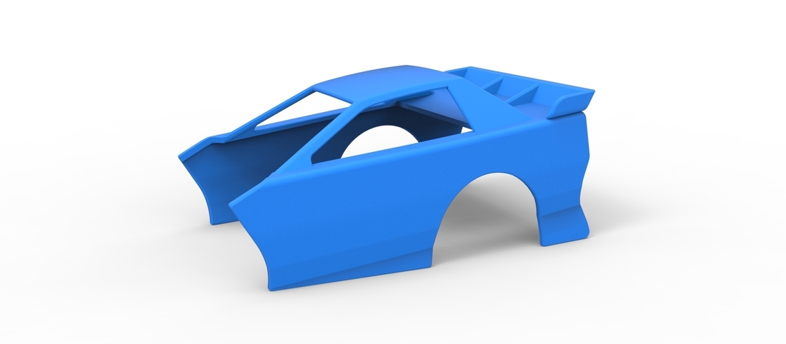 Shell of New Zealand Modified Stock car V2 Scale 1:25