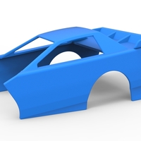 Shell of New Zealand Modified Stock car V2 Scale 1:25 - Thumbnail 1