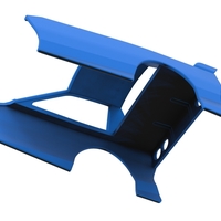 Shell of New Zealand Modified Stock car V2 Scale 1:25 - Thumbnail 3