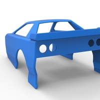 Shell of New Zealand Modified Stock car V2 Scale 1:25 - Thumbnail 11