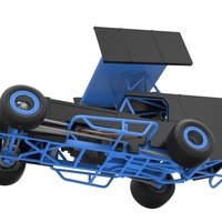 Southern Wing Modified Stock car Scale 1:25 - Thumbnail 3