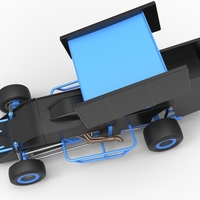 Southern Wing Modified Stock car Scale 1:25 - Thumbnail 4