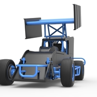 Southern Wing Modified Stock car Scale 1:25 - Thumbnail 6