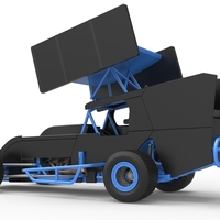 Southern Wing Modified Stock car Scale 1:25 - Thumbnail 11