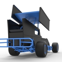 Southern Wing Modified Stock car Scale 1:25 - Thumbnail 15