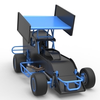 Southern Wing Modified Stock car Scale 1:25 - Thumbnail 21