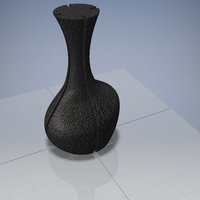 asymmetrical vase - Thumbnail 1