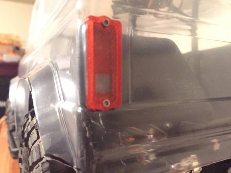 Vaterra Ascender Rear Light Buckets
