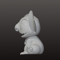 STL stich figure  + pre supported SLA - Thumbnail 3