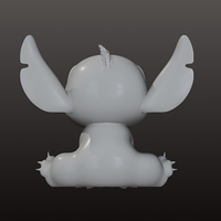 STL stich figure  + pre supported SLA - Thumbnail 4