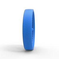 50 inch Wire wheel of Donk car Scale 1:25 - Thumbnail 11