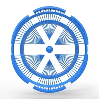 50 inch Wire wheel of Donk car Scale 1:25 - Thumbnail 19