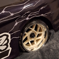 Mst Wheel Insert W-ENKEI Gzero JDM Wheel RC DRIFT - Thumbnail 2