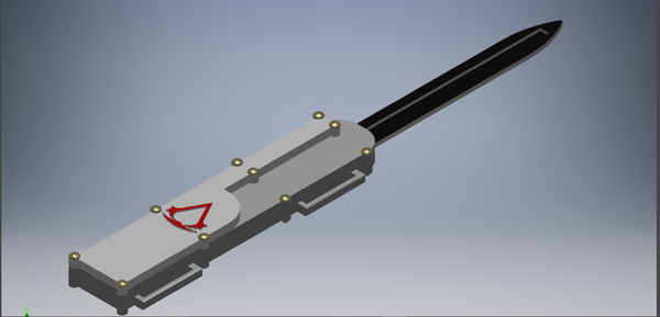 Assassins creed hidden blade mk2