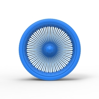 30 inch Wire wheel of Donk car Scale 1:25 - Thumbnail 13