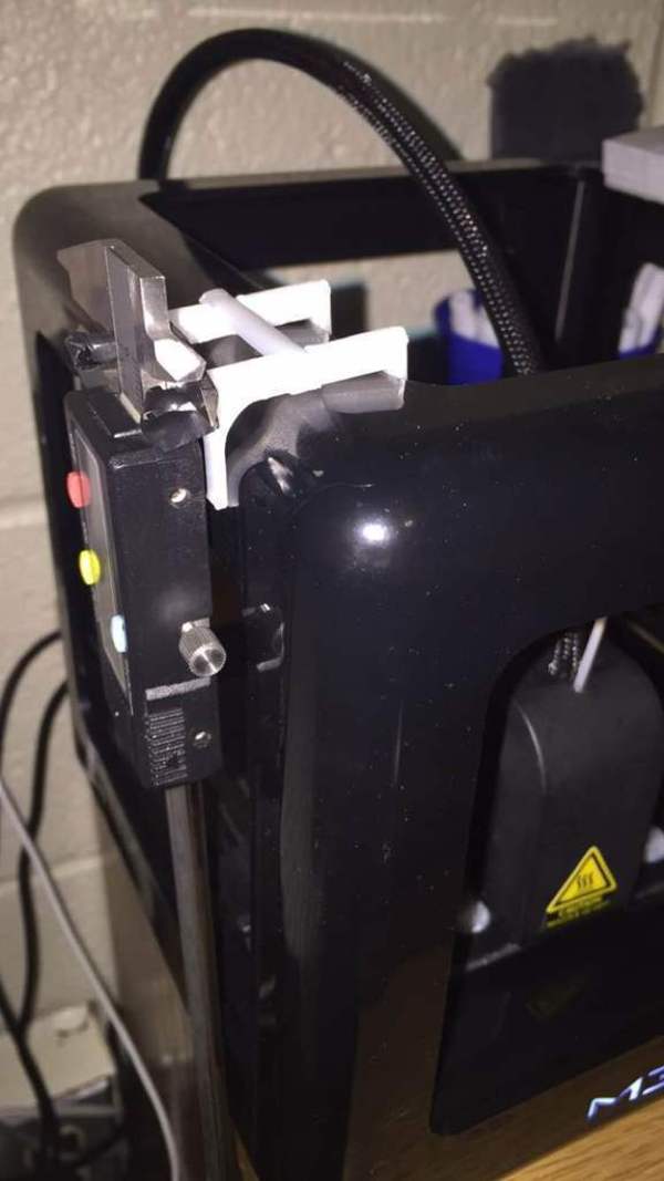 Caliper mount for Micro M3D 