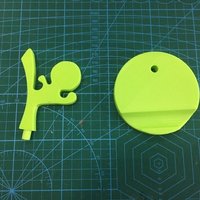 Mobilephone holder —Martial Artist - Thumbnail 1